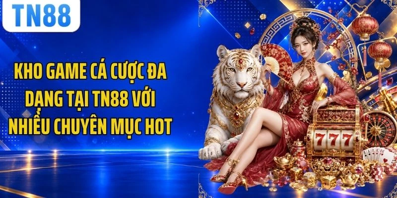 Kho game cá cược đa dạng tại TN88 với nhiều chuyên mục hot