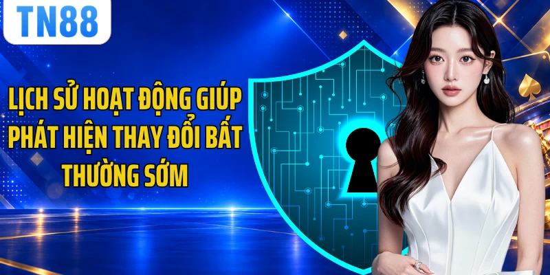 Lịch sử hoạt động giúp phát hiện thay đổi bất thường sớm